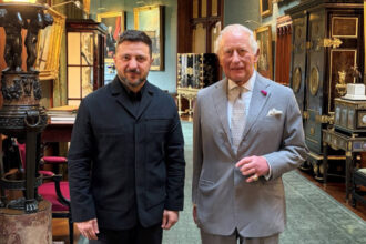 volodimir zelenski s a intalnit cu regele charles al iii lea liderul de la kiev ca intotdeauna o audienta placuta 6a27101cdbdaf