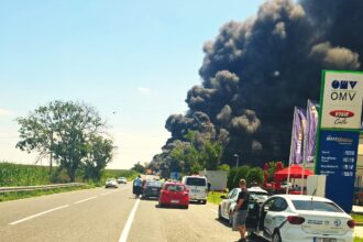 video alerta la harsova cisterna implicata intr un accident urmat de incendiu 6a68819c040a1