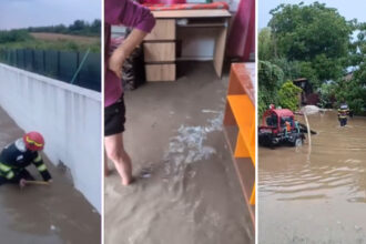 video inundatii in mai multe localitati din prahova pompierii evacueaza apa din case si gospodarii hidrologii au emis cod rosu 6a60624933500
